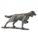 Bronze Dog Sculpture: Setter