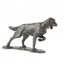 Bronze Dog Sculpture: Setter