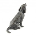 Bronze Dog Sculpture: Sitting Cocker Spaniel by Sue Maclaurin