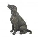 Bronze Sitting Cocker Spaniel Sculpture