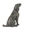 Bronze Dog Sculpture: Sitting Cocker Spaniel II 