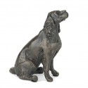 Bronze Dog Sculpture: Sitting Cocker Spaniel II 