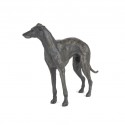 Bronze Dog Sculpture: Standing Whippet by Sue Maclaurin