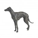 Bronze Dog Sculpture: Standing Whippet by Sue Maclaurin