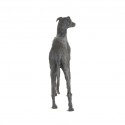 Bronze Dog Sculpture: Standing Whippet by Sue Maclaurin