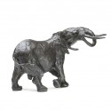 Bronze Elephant Sculpture: Bull Elephant by Jonathan Sanders