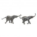 Bronze Elephant Sculpture: Follow Me II