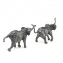 Bronze Elephant Sculpture: Follow Me II