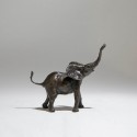 Bronze Elephant Sculpture: Large Baby Elephant by Jonathan Sanders