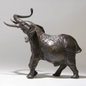 Bronze Elephant Sculpture: Large Bull Elephant by Jonathan Sanders