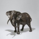 Bronze Elephant Sculpture: Large Elephant (Mother) by Jonathan Sanders