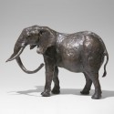 Bronze Elephant Sculpture: Large Elephant (Mother) by Jonathan Sanders