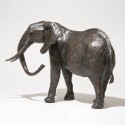 Bronze Elephant Sculpture: Large Elephant (Mother) by Jonathan Sanders