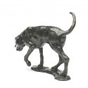 Bronze Hound Sculpture: Scenting Hound by Sue Maclaurin