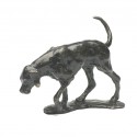 Bronze Hound Sculpture: Scenting Hound by Sue Maclaurin