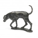 Bronze Hound Sculpture: Scenting Hound by Sue Maclaurin