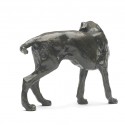 Bronze Hound Sculpture: Standing Hound by Sue Maclaurin