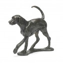 Bronze Hound Sculpture: Walking Hound by Sue Maclaurin