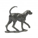 Bronze Hound Sculpture: Walking Hound by Sue Maclaurin