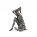 Wedgwood Museum Original Bronze Sculpture: Girl Tying Hair