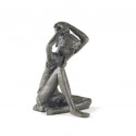 Wedgwood Museum Original Bronze Sculpture: Girl Tying Hair