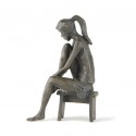 Wedgwood Museum Original Bronze Sculpture: Sitting Girl