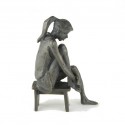 Wedgwood Museum Original Bronze Sculpture: Sitting Girl