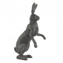 Bronze Alert Hare Sculpture