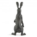 Bronze Hare Sculpture: Alert Hare III 