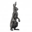 Bronze Hare Sculpture: Alert Hare II by Sue Maclaurin