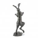 Bronze Hare Sculpture: Dancing Hare by Sue Maclaurin