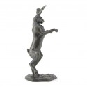 Bronze Hare Sculpture: Dancing Hare by Sue Maclaurin