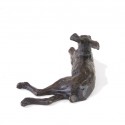 Bronze Hare Sculpture: Resting Hare by Sue Maclaurin