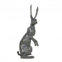 Bronze Hare Sculpture: Alert Hare by Sue Maclaurin