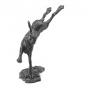 Bronze Hare Sculpture: Flying Hare II by Sue Maclaurin