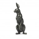 Bronze Hare Sculpture: Large Alert Hare by Sue Maclaurin