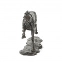 Bronze Horse Sculpture: Flying Thoroughbred