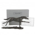 Bronze Horse Sculpture: Flying Thoroughbred