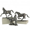 Bronze Horse Sculpture: Prancing Horse