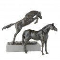 Bronze Horse Sculpture: Ears Pricked (Standing Horse)
