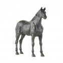 Bronze Horse Sculpture: Ears Pricked (Standing Horse)