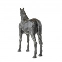 Bronze Horse Sculpture: Ears Pricked (Standing Horse)