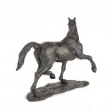 Bronze Horse Sculpture: Trotting Horse