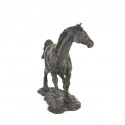 Bronze Horse Sculpture: Trotting Horse