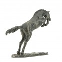Bronze Horse Sculpture: Jumping Horse by Sue Maclaurin