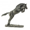 Bronze Horse Sculpture: Jumping Horse by Sue Maclaurin