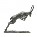 Bronze Impala Sculpture: Springing Impala by Jonathan Sanders