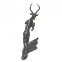 Bronze Impala Sculpture: Springing Impala by Jonathan Sanders