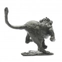 Bronze Lion Sculpture: Hunting Lion by Jonathan Sanders