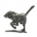 Bronze Lion Sculpture: Hunting Lion by Jonathan Sanders